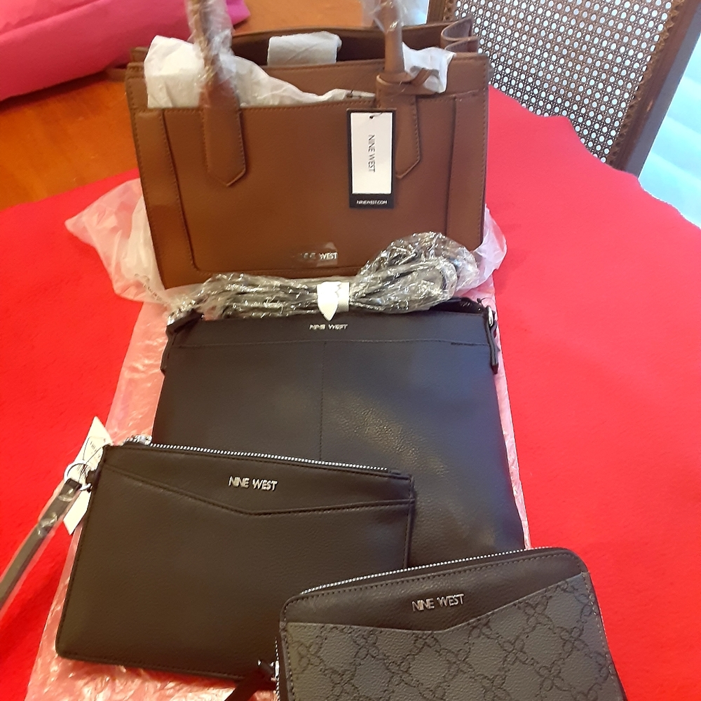 Nine West handbags and wallets
